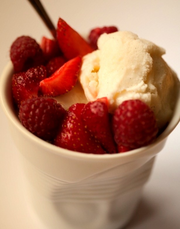 Ice Cream & Berries