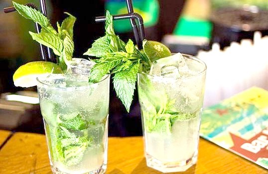 Cuban mojitos on the bar by Shiny Thoughts on Flickr.